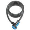 Onguard Neon Spiral Lock 180cmx12mm Black/Blue