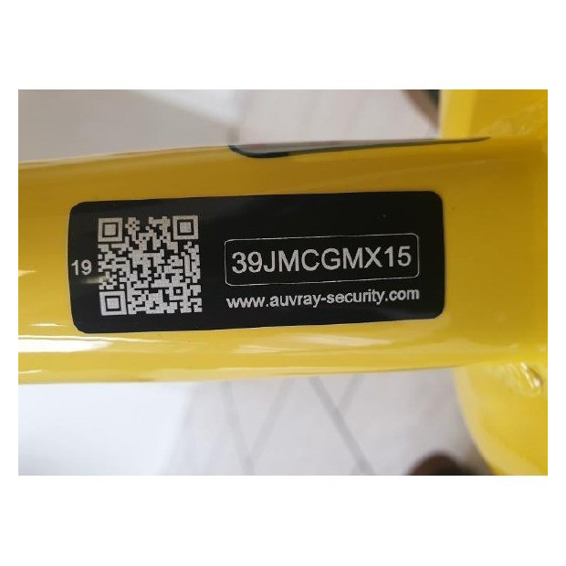 Auvray Bike Identification Tag