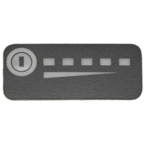 Bosch On/Off Sticker for PowerPack Rack Battery x1
