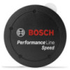 Bosch Performance Line Speed Motors Cover Cap Black Without Intermediate Ring - 70 mm