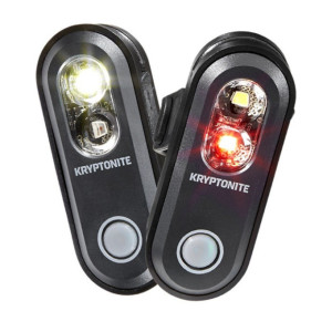 Kryptonite Avenue F-70/R-35 2in1 Dual Kit USB light 